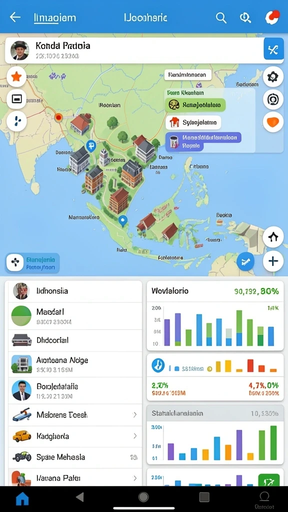 Karakter-karakter unik dengan kemampuan berbeda yang bisa dipilih.