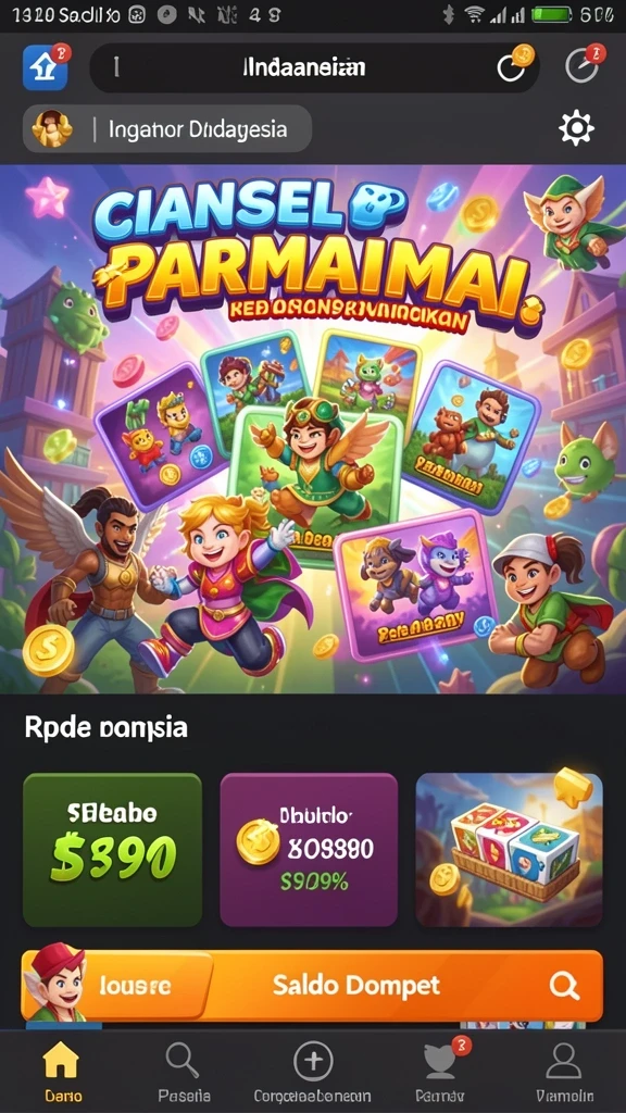 Karakter-karakter unik dan menarik.