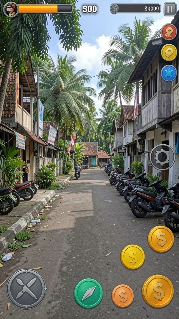 Tampilan antarmuka yang intuitif dan menarik.