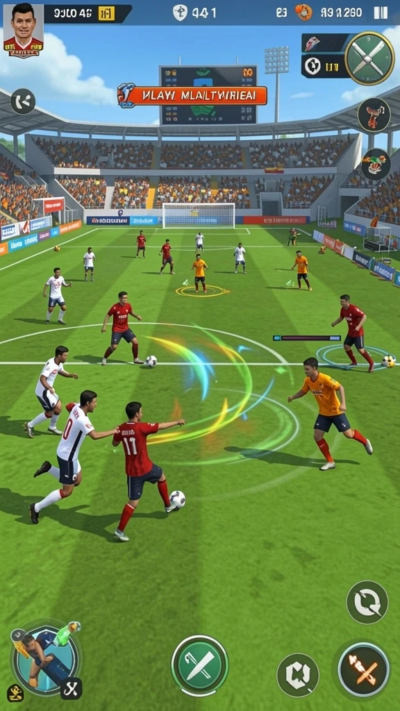 Fitur multiplayer yang memungkinkan bermain bersama teman.