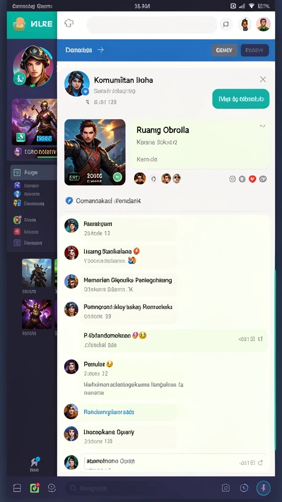 Sistem penghargaan yang memotivasi setiap pemain.