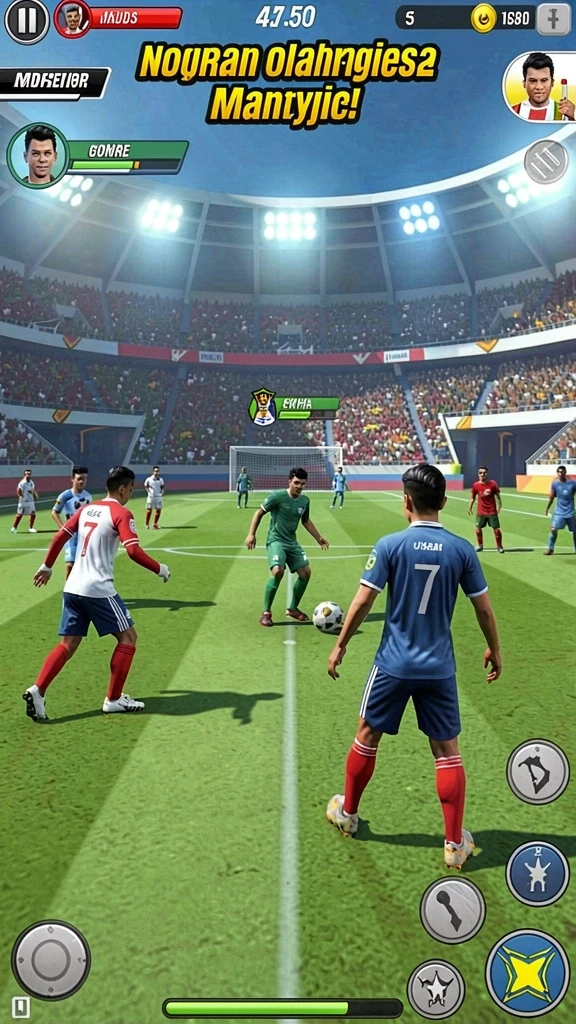 Tangkapan layar memperlihatkan fitur multiplayer yang seru.