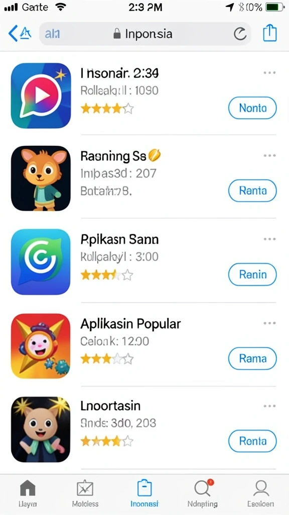 Tampilan antarmuka utama AP686 yang menarik.
