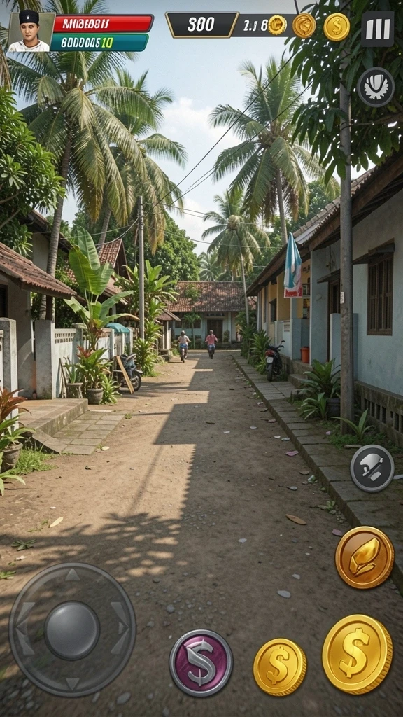Mode multiplayer yang memungkinkan kompetisi seru antar pemain.