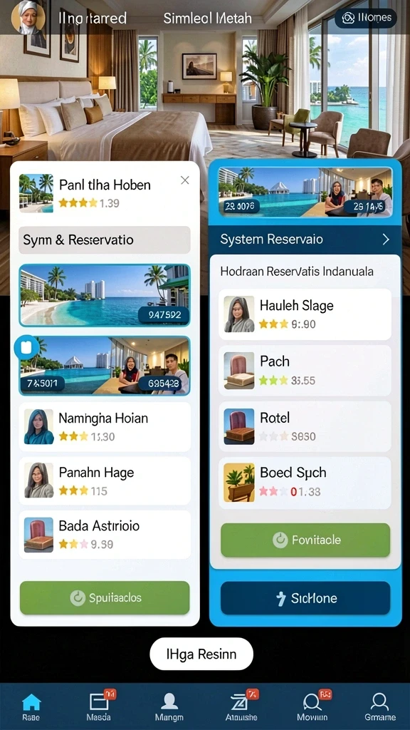 Interaksi live chat antara pemain dan bandar.
