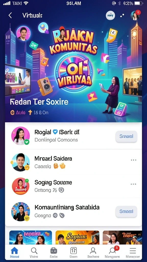 Tampilan antarmuka yang intuitif dan mudah digunakan.