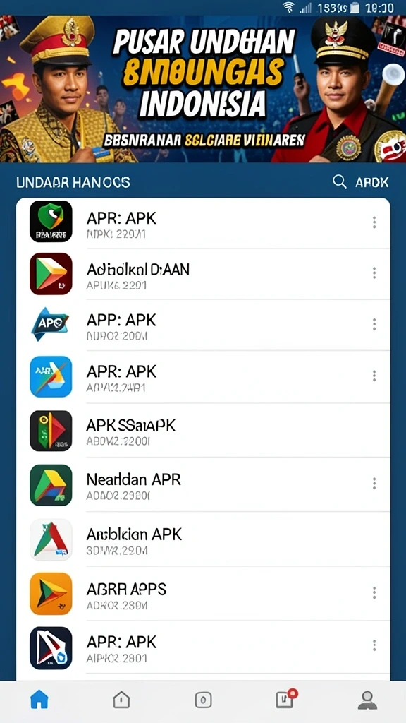 Berbagai karakter unik yang bisa dimainkan.
