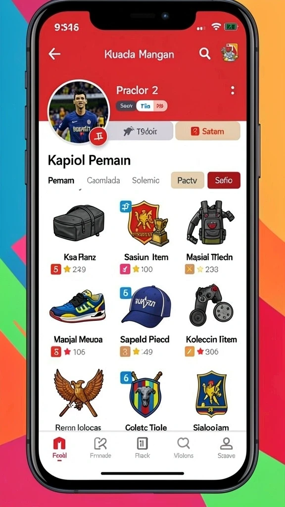 Tampilan antarmuka yang modern dan menarik.
