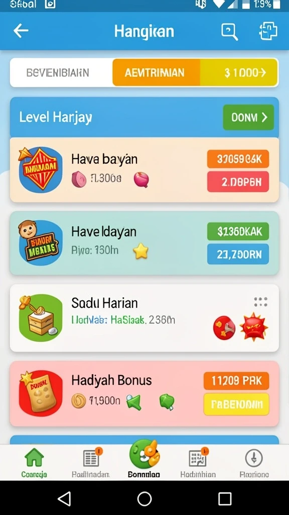Tampilan grafis yang memukau dan colorful.