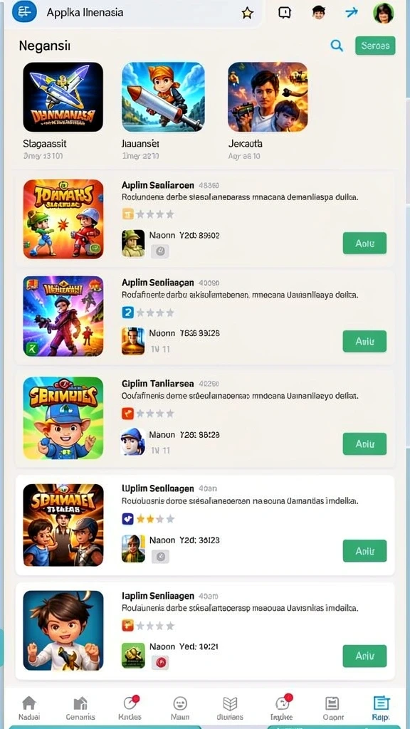 Berbagai pilihan permainan tersedia di FASTWIN77.