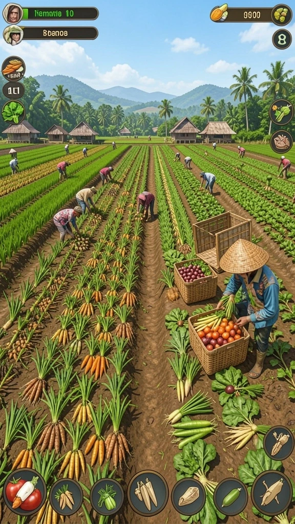 Karakter yang dapat disesuaikan dengan mudah.