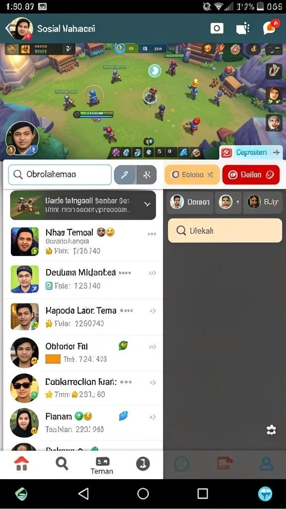 Tampilan antarmuka yang ramah pengguna.
