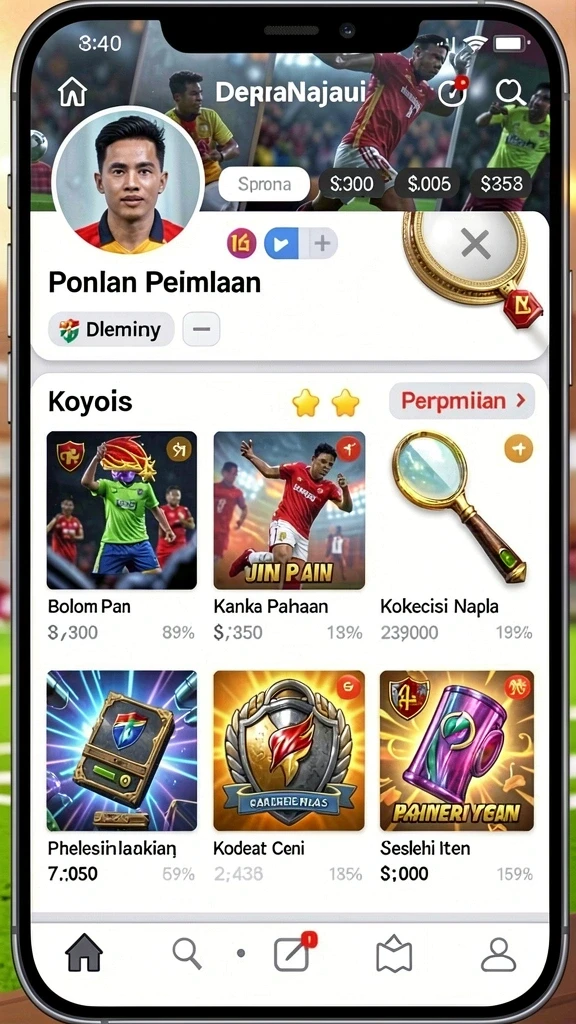 Tampilan antarmuka yang menarik dan mudah dinavigasi.