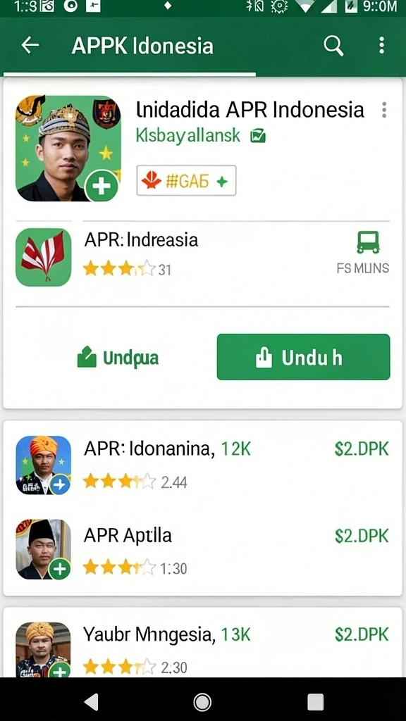 Tampilan awal yang menarik dan mudah dinavigasi.