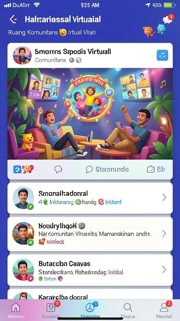 Tampilan menarik dari permainan slot yang tersedia.