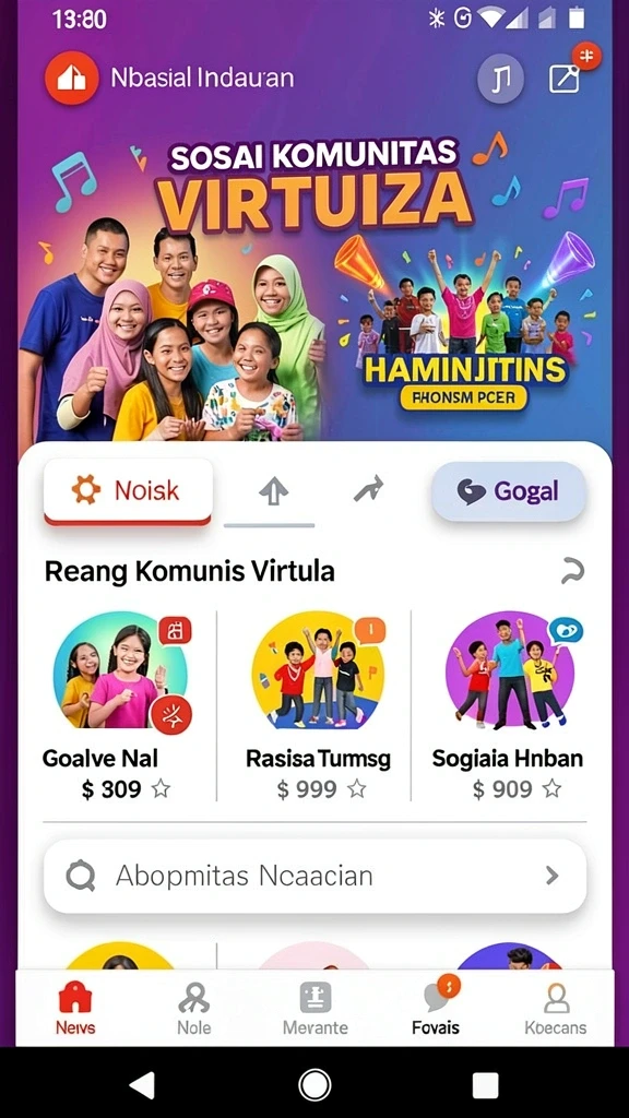 Karakter baru yang siap untuk diupgrade.