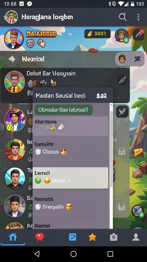 Karakter-karakter unik yang bisa dipilih dalam game.