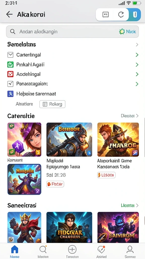 Momen seru saat bermain dengan teman-teman.