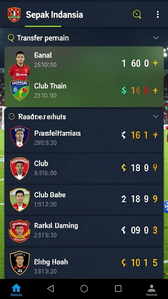 Karakter-karakter unik untuk setiap level permainan.