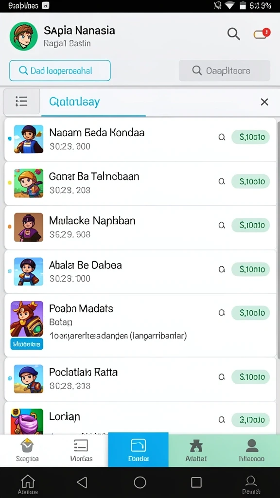 Layar pertempuran yang intens dan penuh aksi.