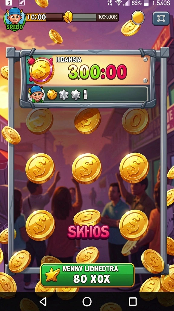 Tampilan awal LION4D yang menarik dan penuh warna.