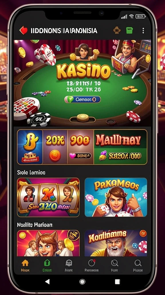 Tampilan utama LUCKYBEST88 dengan menu interaktif.