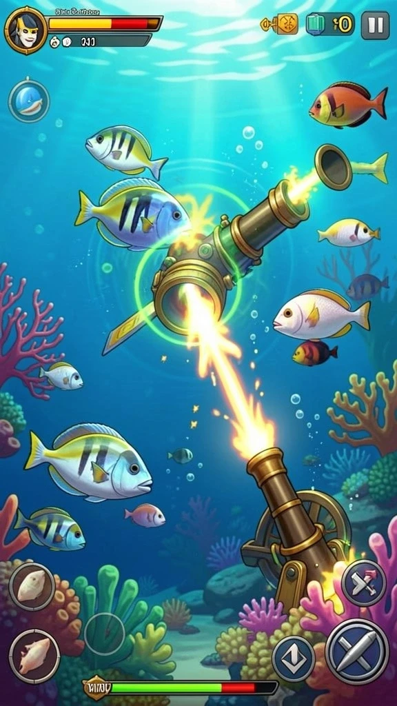 Aksi seru dalam mode permainan multiplayer.