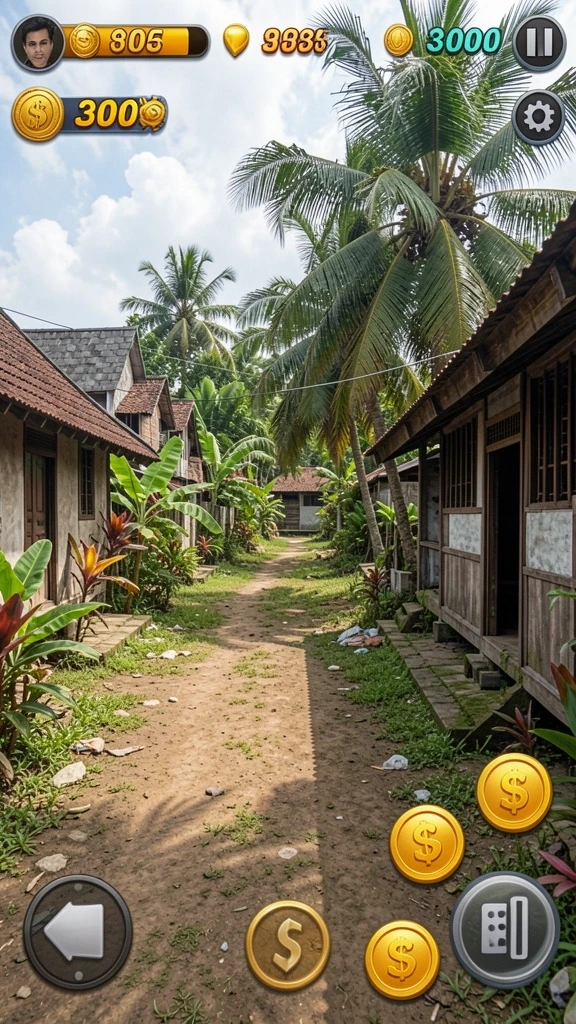 Tangkapan layar menampilkan karakter dalam aksi yang seru.