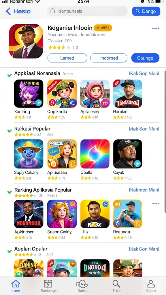 Screenshot menampilkan antarmuka permainan yang menarik dan intuitif.