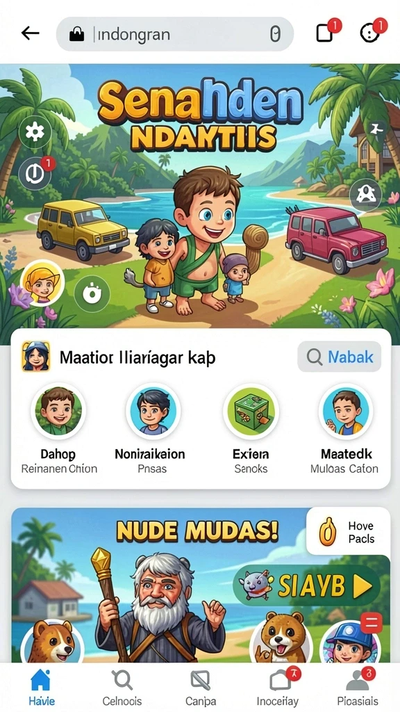 Berbagai level menantang yang bisa dieksplorasi.