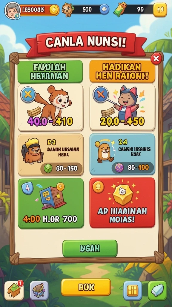 Tampilan antarmuka yang user-friendly dan menarik.