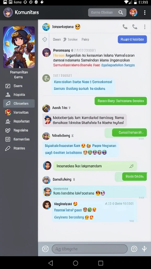 Tampilan antarmuka yang intuitif dan menarik.