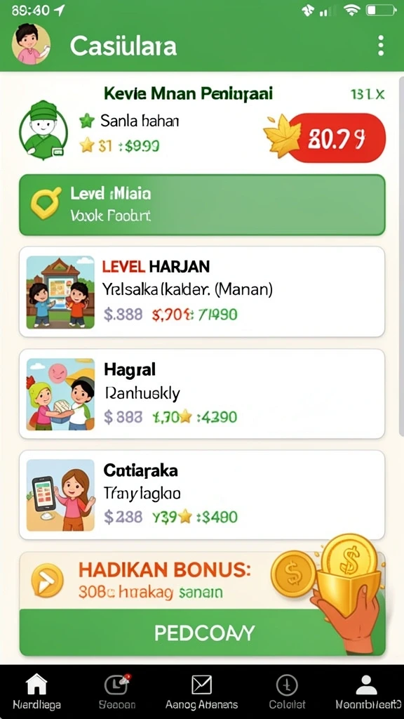 Bergabunglah dalam event seru dengan reward menarik.