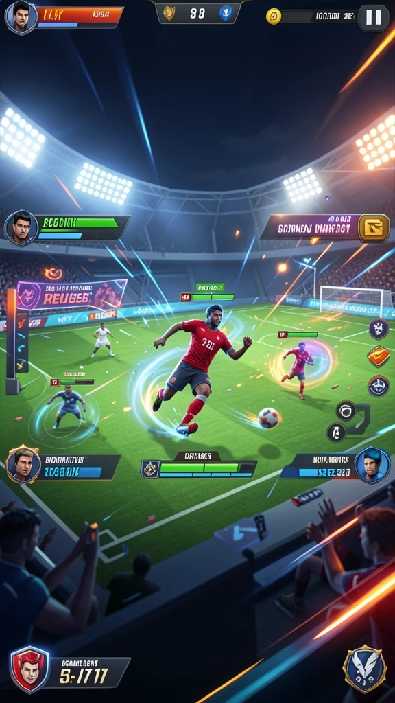 Level tantangan yang menambah keseruan bermain.