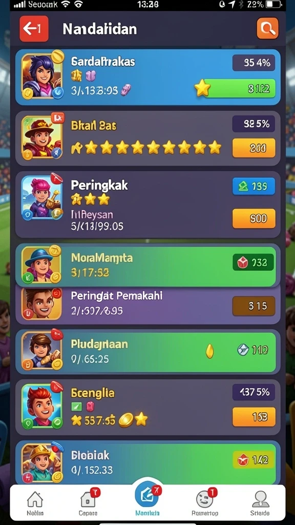 Tampilan antarmuka yang menarik dan mudah digunakan.