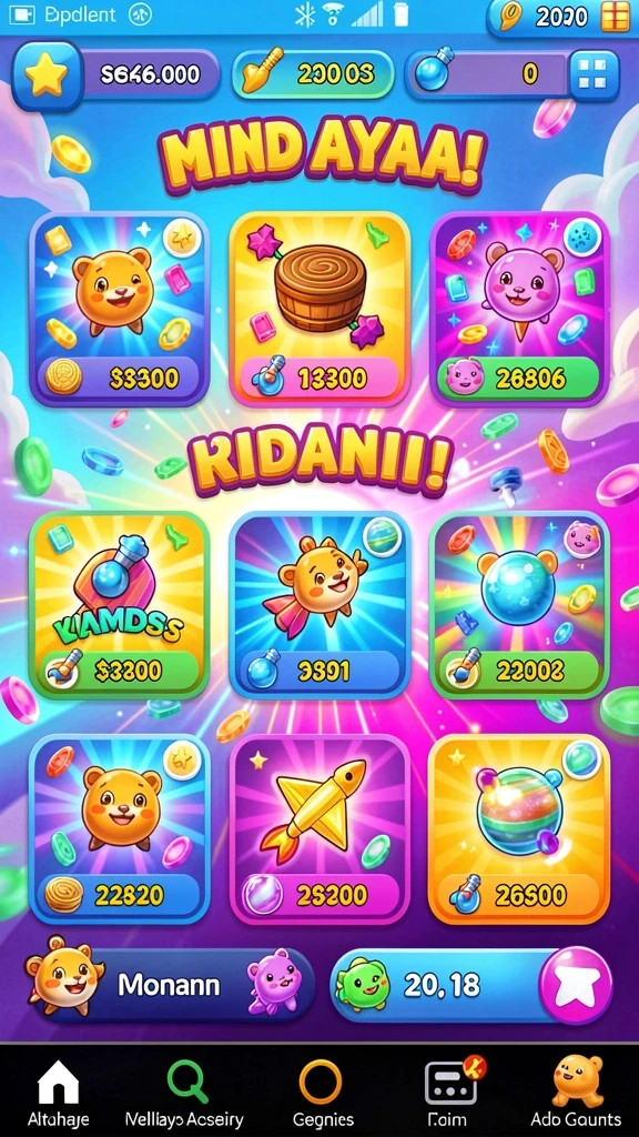 Fitur bonus menarik untuk setiap pencapaian.
