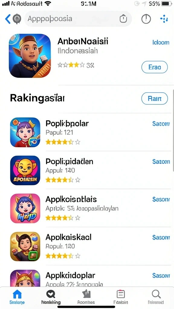 Karakter unik yang bisa dimainkan.