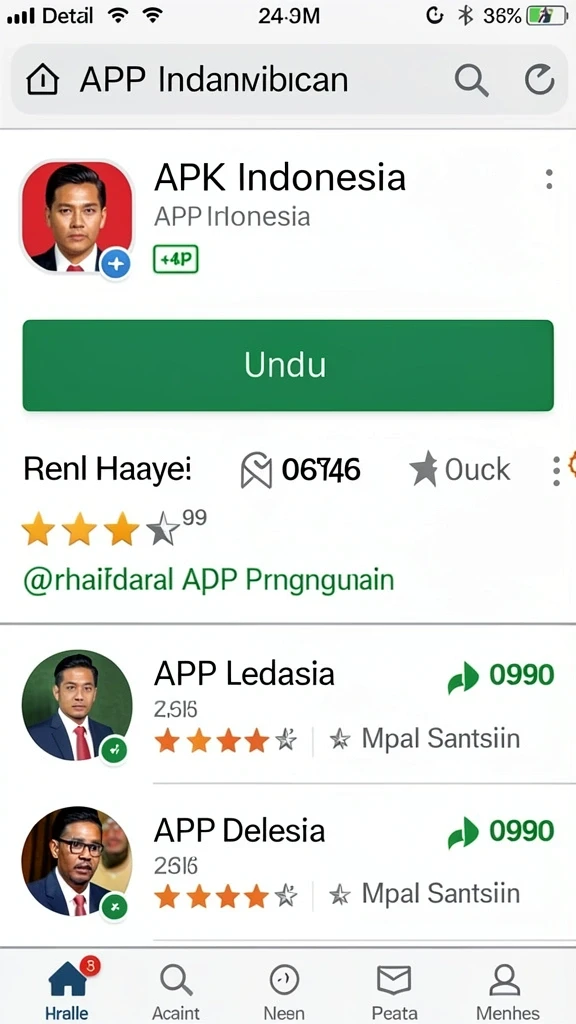 Tampilan antarmuka yang menarik dan user-friendly.