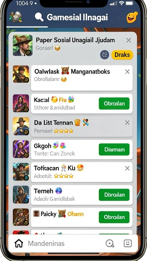 Berbagai karakter dan level menunggu kamu.