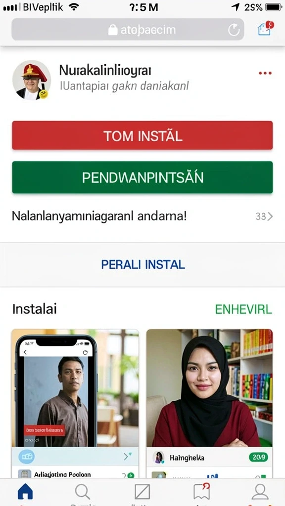 Tangkapan layar menampilkan fitur interaksi pemain yang menarik.