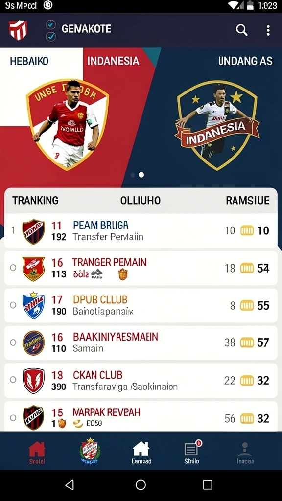 Tampilan antarmuka yang menarik dan mudah digunakan.