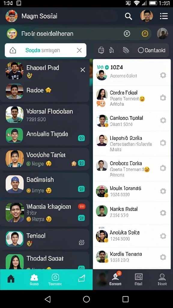 Screenshot menampilkan karakter utama yang siap bertarung.