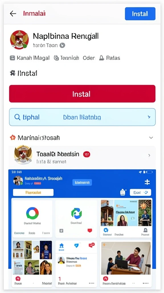 Ilustrasi grafis yang sangat memukau dan detail.
