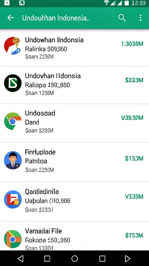 Karakter-karakter unik yang dapat dipilih.